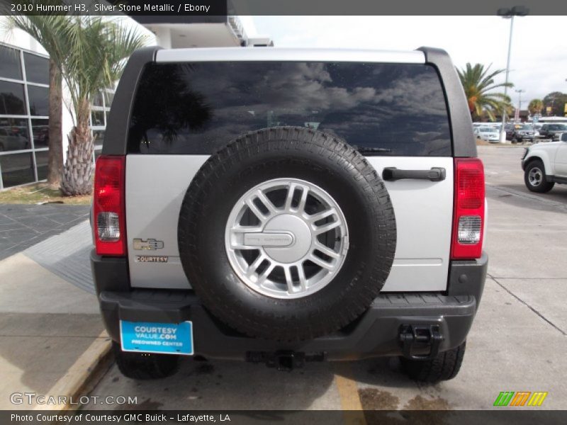 Silver Stone Metallic / Ebony 2010 Hummer H3