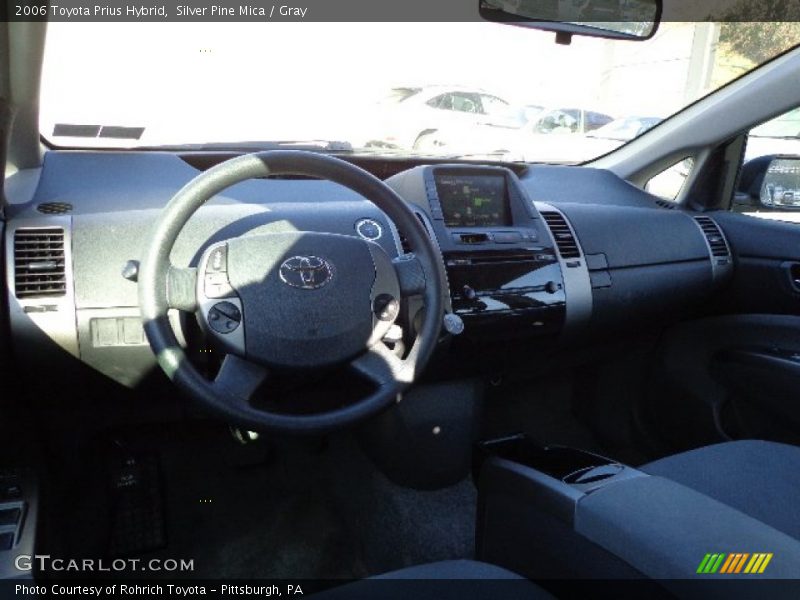 Silver Pine Mica / Gray 2006 Toyota Prius Hybrid