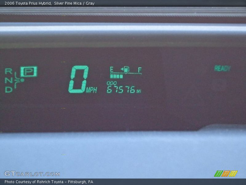 Silver Pine Mica / Gray 2006 Toyota Prius Hybrid