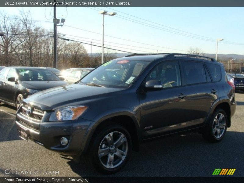 Magnetic Gray Metallic / Dark Charcoal 2012 Toyota RAV4 Sport 4WD