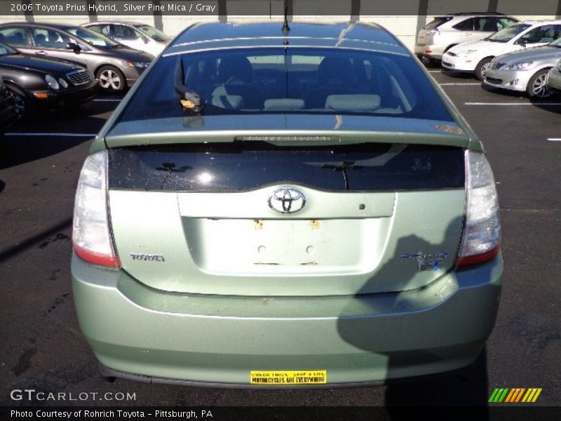 Silver Pine Mica / Gray 2006 Toyota Prius Hybrid