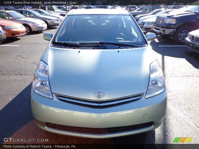 Silver Pine Mica / Gray 2006 Toyota Prius Hybrid