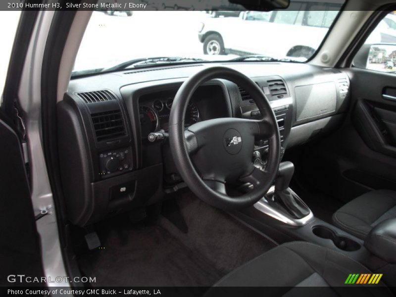 Silver Stone Metallic / Ebony 2010 Hummer H3