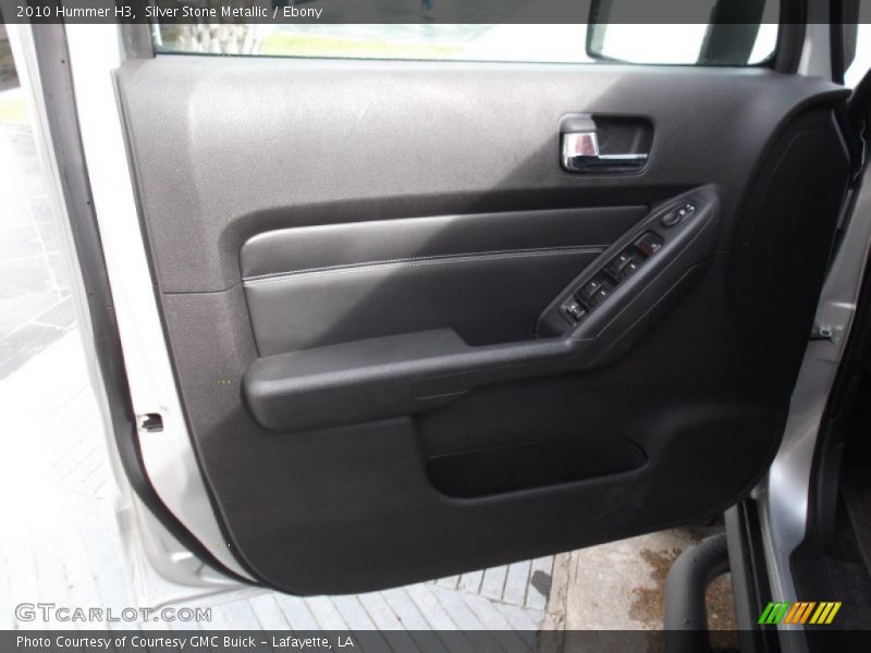 Silver Stone Metallic / Ebony 2010 Hummer H3