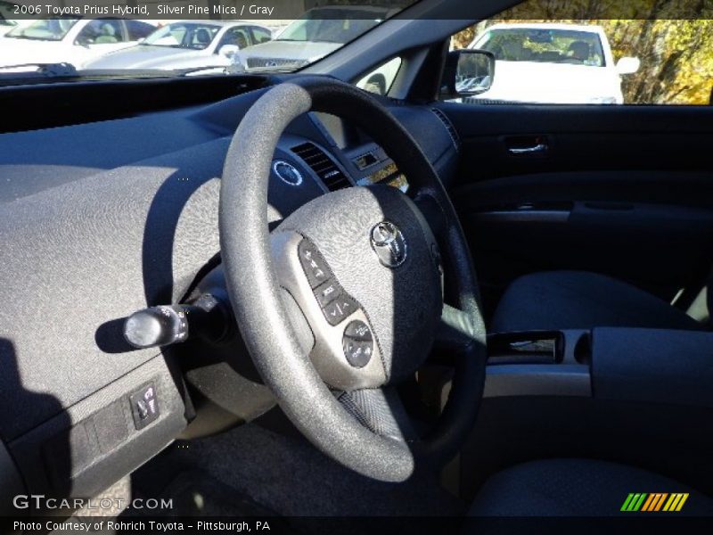 Silver Pine Mica / Gray 2006 Toyota Prius Hybrid