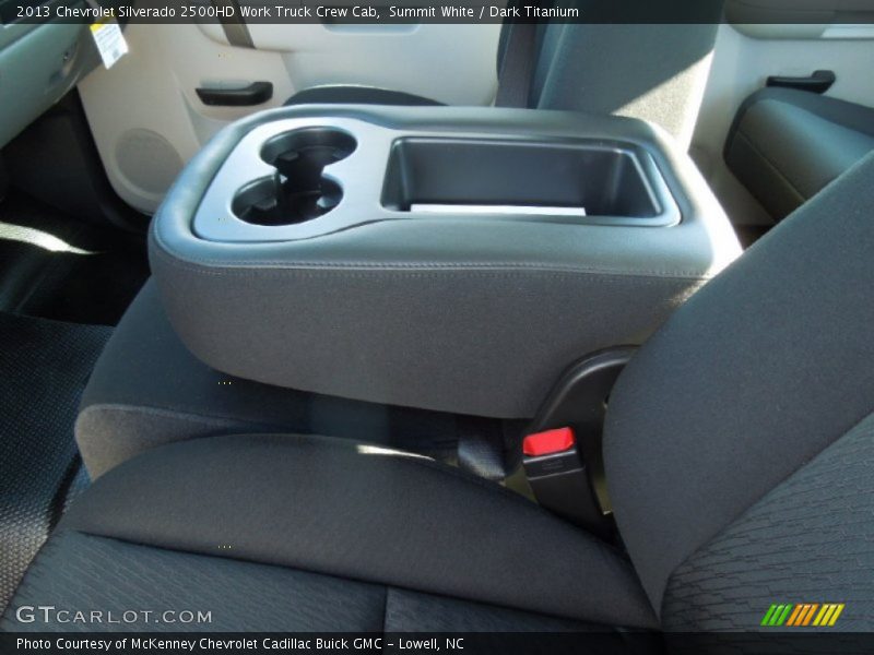 Summit White / Dark Titanium 2013 Chevrolet Silverado 2500HD Work Truck Crew Cab