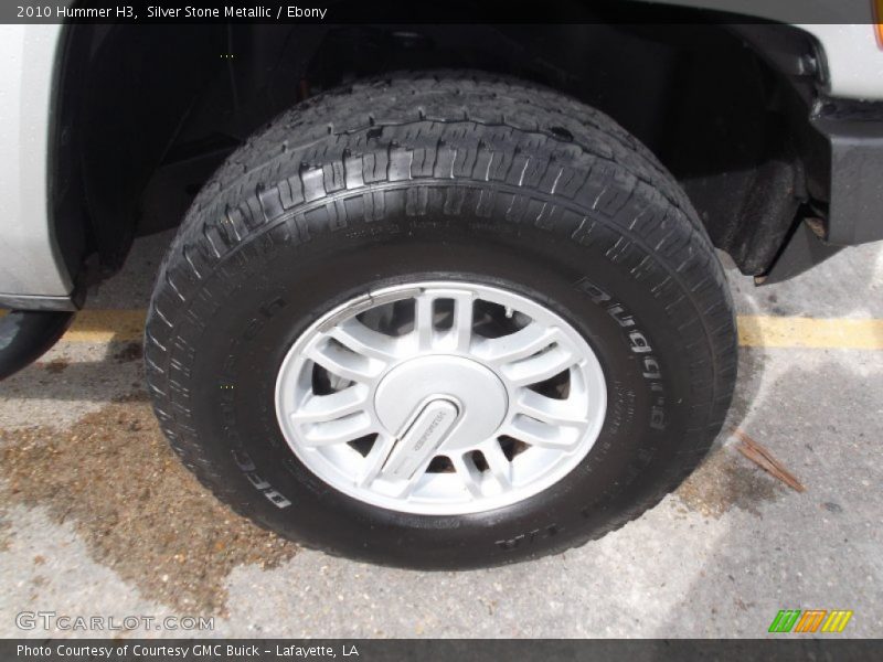 Silver Stone Metallic / Ebony 2010 Hummer H3