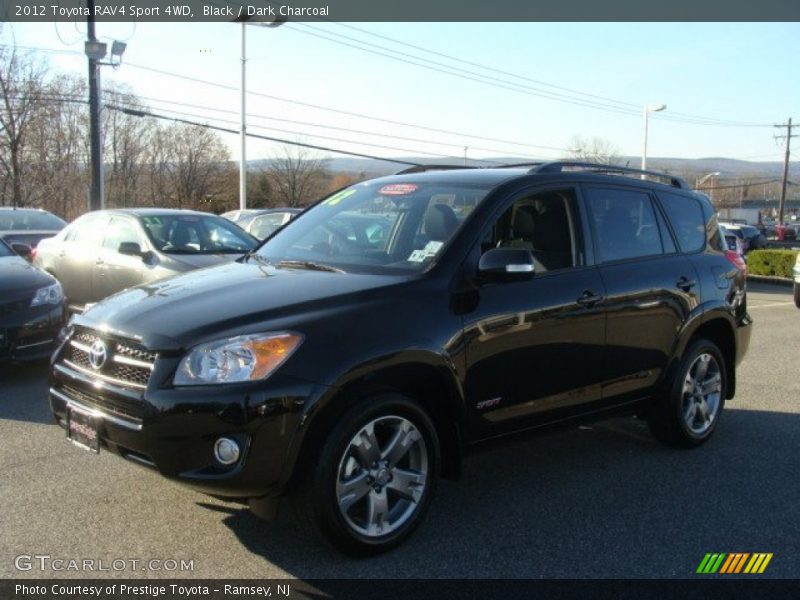 Black / Dark Charcoal 2012 Toyota RAV4 Sport 4WD