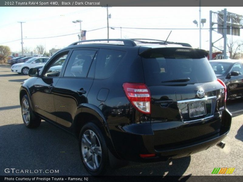 Black / Dark Charcoal 2012 Toyota RAV4 Sport 4WD