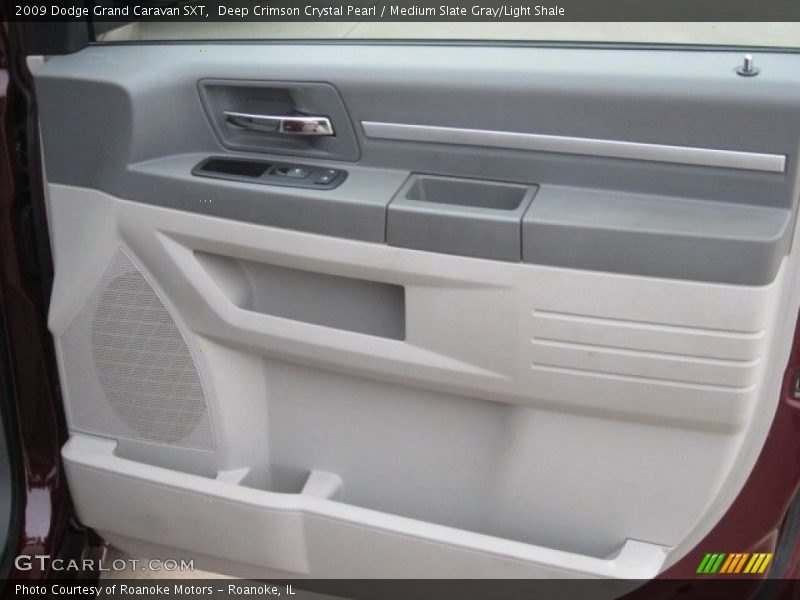Deep Crimson Crystal Pearl / Medium Slate Gray/Light Shale 2009 Dodge Grand Caravan SXT