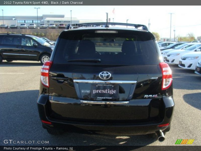 Black / Dark Charcoal 2012 Toyota RAV4 Sport 4WD