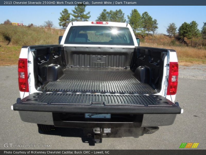 Summit White / Dark Titanium 2013 Chevrolet Silverado 2500HD Work Truck Crew Cab