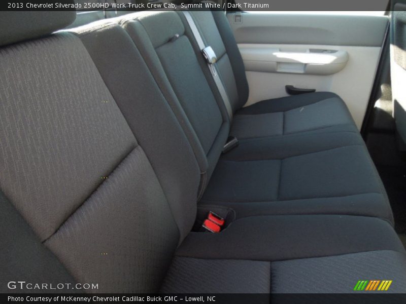 Summit White / Dark Titanium 2013 Chevrolet Silverado 2500HD Work Truck Crew Cab