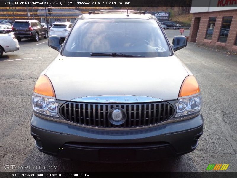 Light Driftwood Metallic / Medium Oak 2003 Buick Rendezvous CX AWD