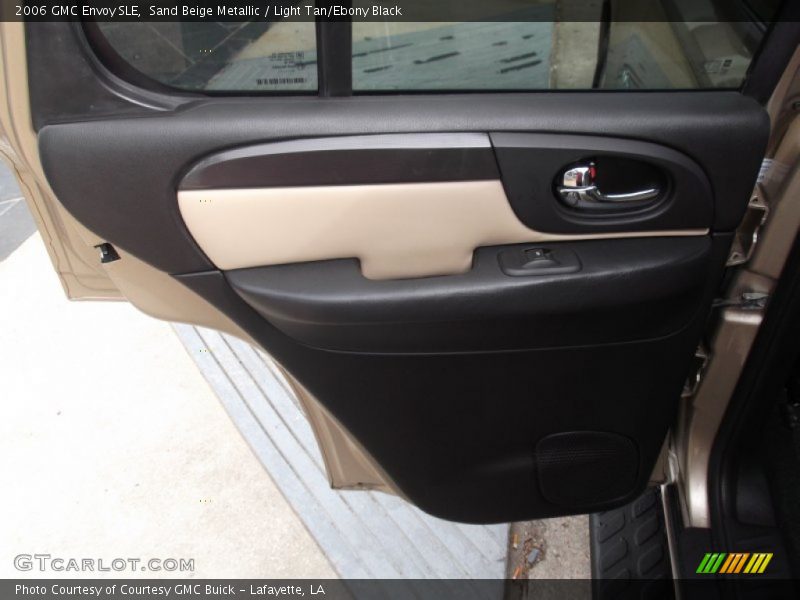 Sand Beige Metallic / Light Tan/Ebony Black 2006 GMC Envoy SLE