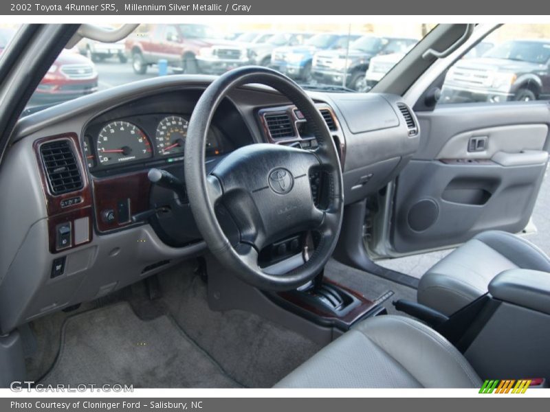 Millennium Silver Metallic / Gray 2002 Toyota 4Runner SR5