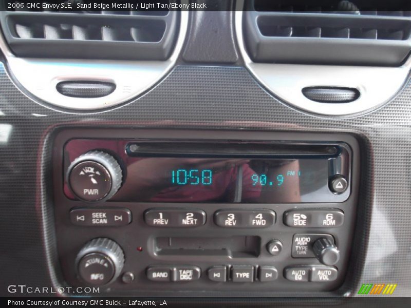 Sand Beige Metallic / Light Tan/Ebony Black 2006 GMC Envoy SLE