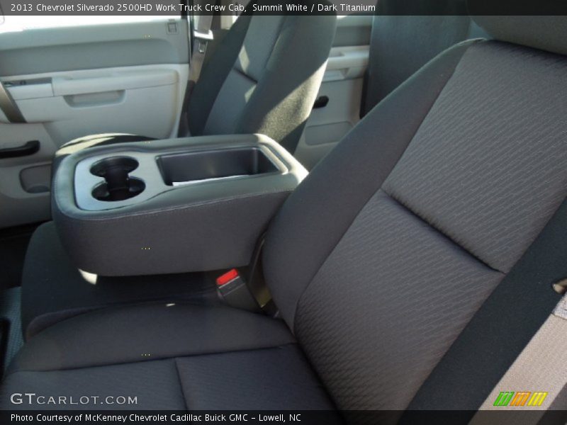 Summit White / Dark Titanium 2013 Chevrolet Silverado 2500HD Work Truck Crew Cab