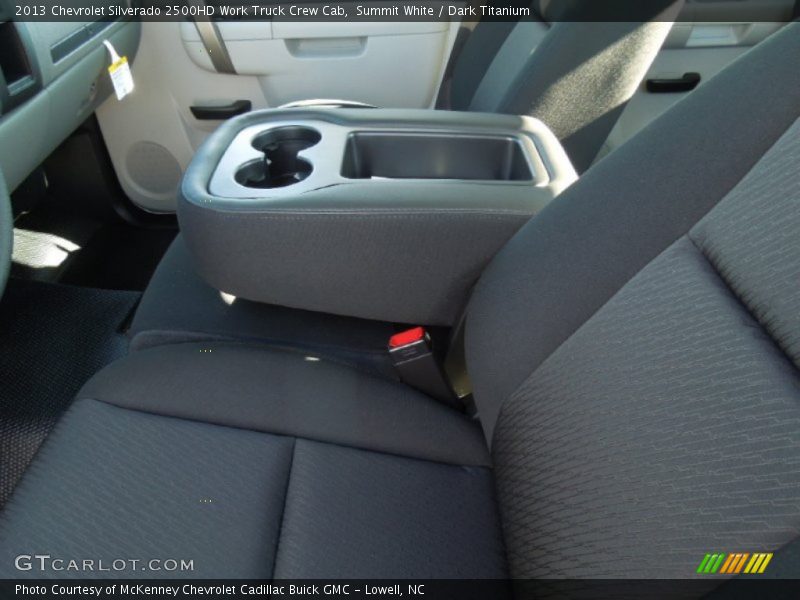 Summit White / Dark Titanium 2013 Chevrolet Silverado 2500HD Work Truck Crew Cab