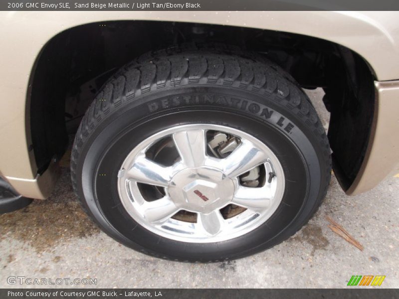 Sand Beige Metallic / Light Tan/Ebony Black 2006 GMC Envoy SLE