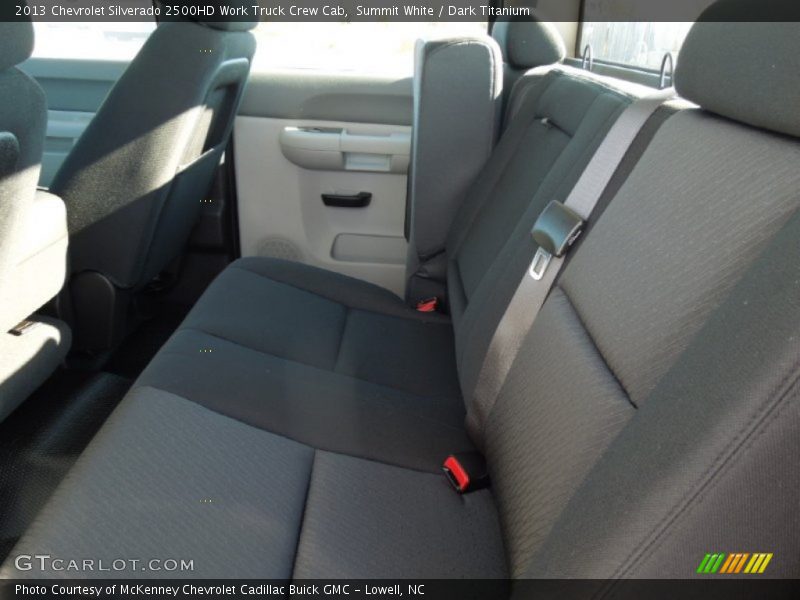 Summit White / Dark Titanium 2013 Chevrolet Silverado 2500HD Work Truck Crew Cab