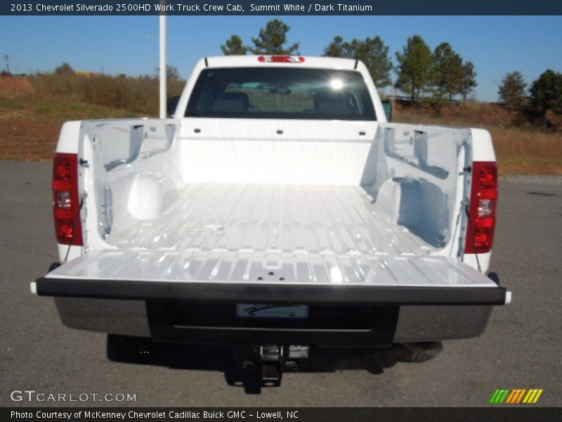 Summit White / Dark Titanium 2013 Chevrolet Silverado 2500HD Work Truck Crew Cab