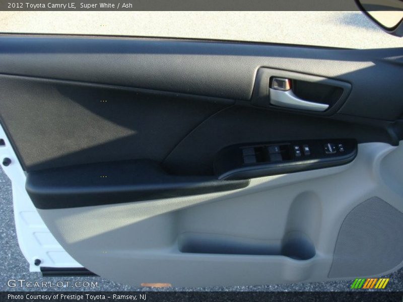 Super White / Ash 2012 Toyota Camry LE