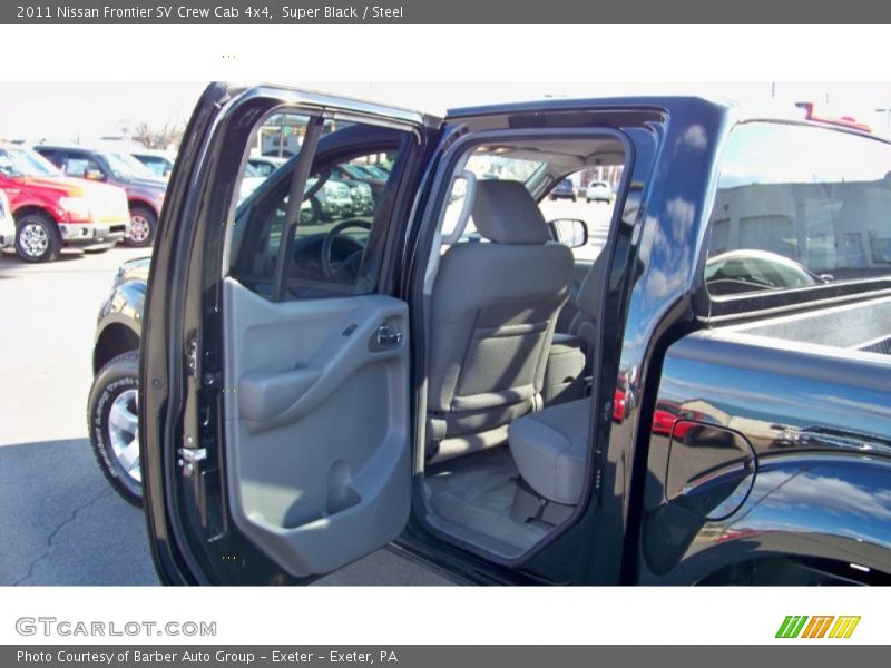 Super Black / Steel 2011 Nissan Frontier SV Crew Cab 4x4