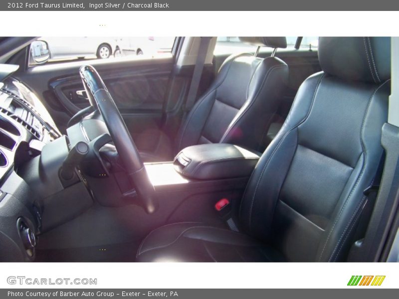 Ingot Silver / Charcoal Black 2012 Ford Taurus Limited