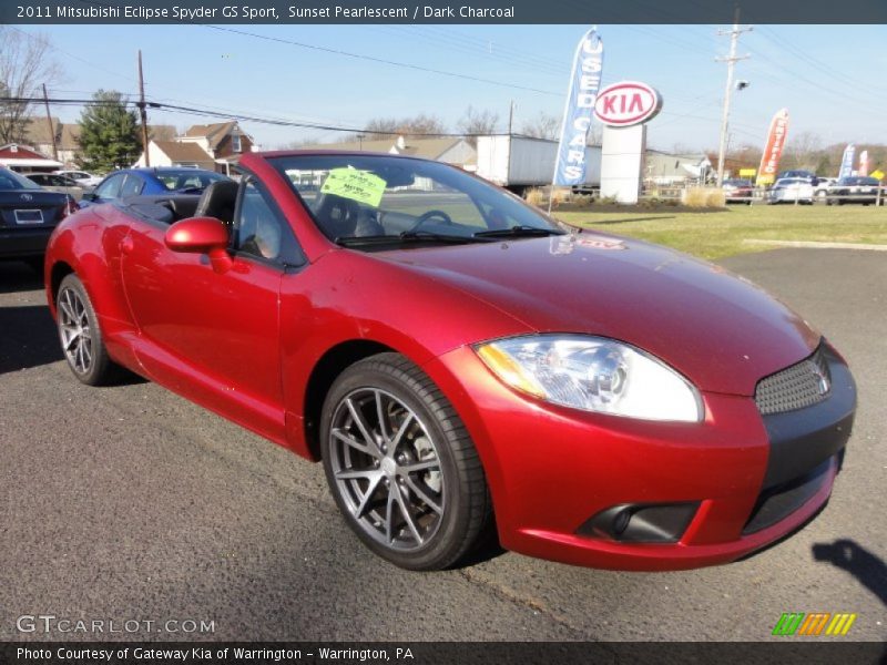 Front 3/4 View of 2011 Eclipse Spyder GS Sport