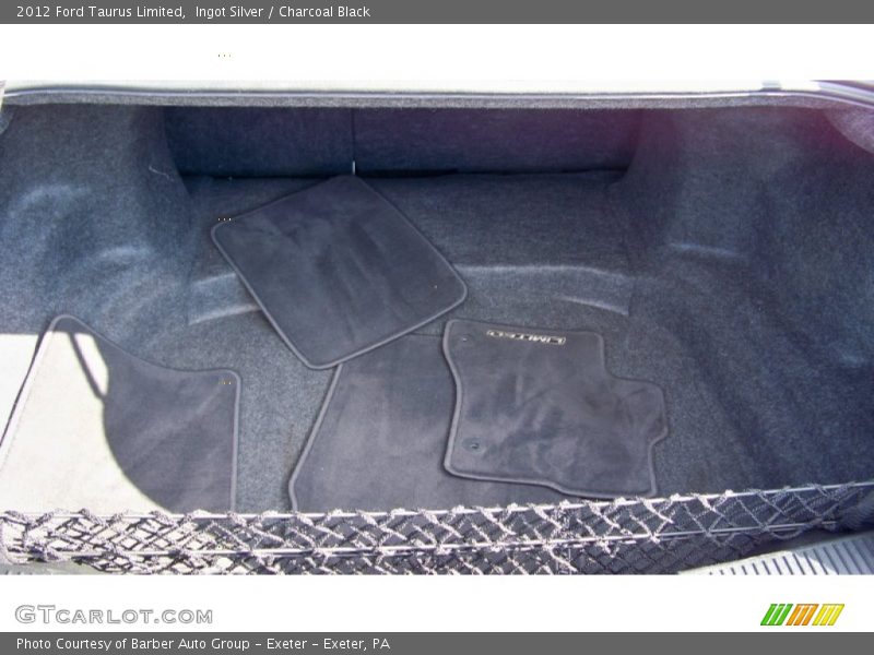 Ingot Silver / Charcoal Black 2012 Ford Taurus Limited