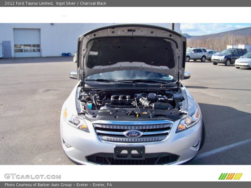 Ingot Silver / Charcoal Black 2012 Ford Taurus Limited