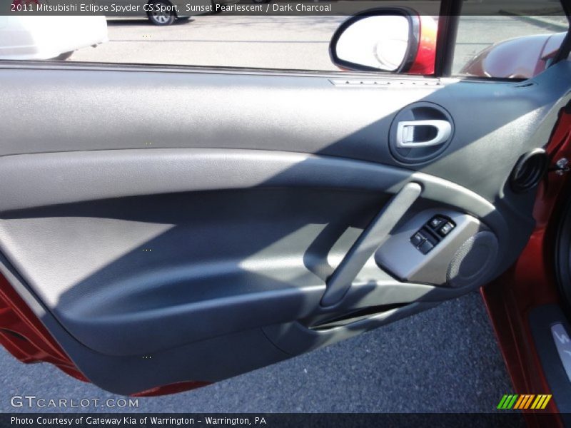Sunset Pearlescent / Dark Charcoal 2011 Mitsubishi Eclipse Spyder GS Sport