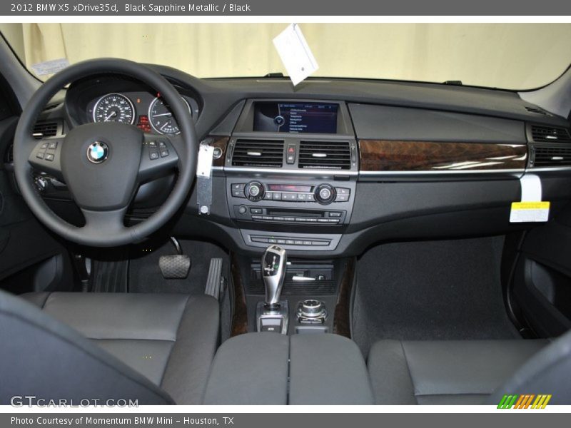 Black Sapphire Metallic / Black 2012 BMW X5 xDrive35d