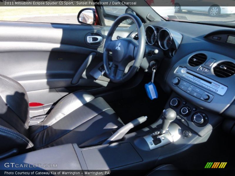 Sunset Pearlescent / Dark Charcoal 2011 Mitsubishi Eclipse Spyder GS Sport