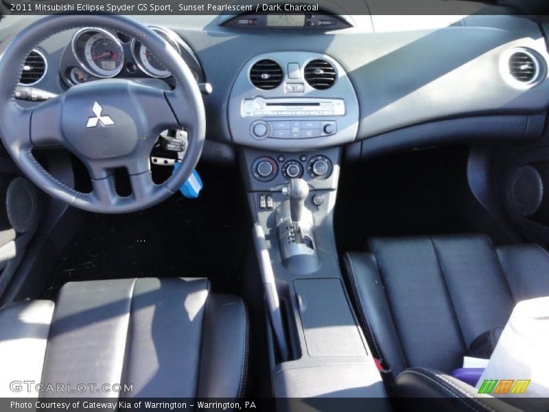 Dashboard of 2011 Eclipse Spyder GS Sport