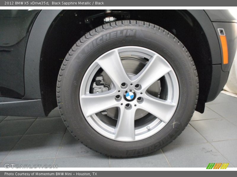 Black Sapphire Metallic / Black 2012 BMW X5 xDrive35d