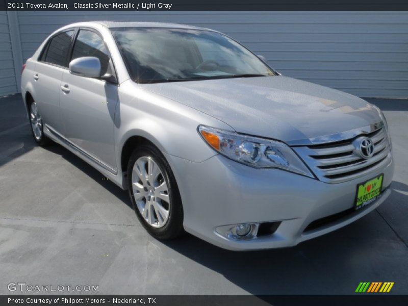 Classic Silver Metallic / Light Gray 2011 Toyota Avalon