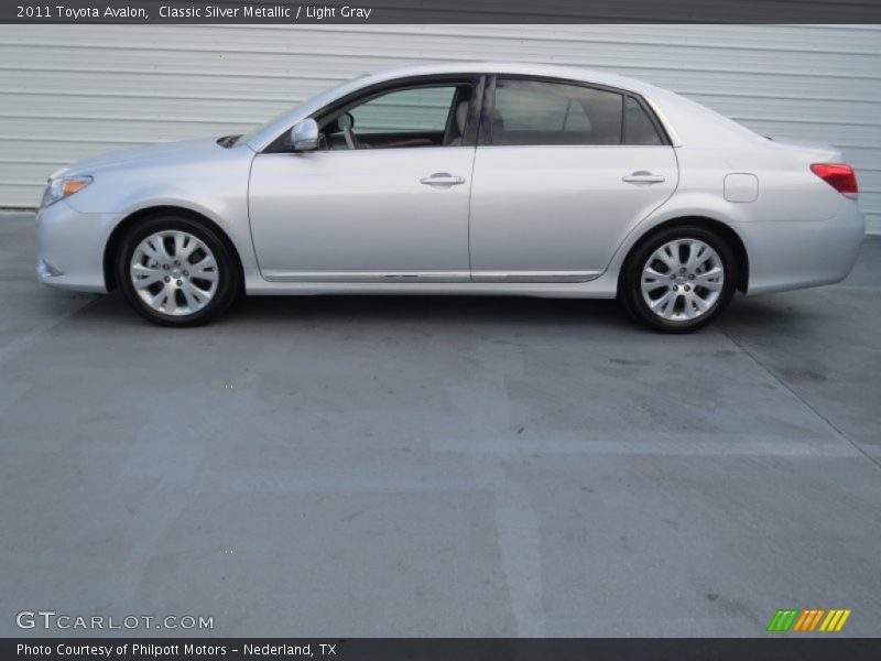Classic Silver Metallic / Light Gray 2011 Toyota Avalon