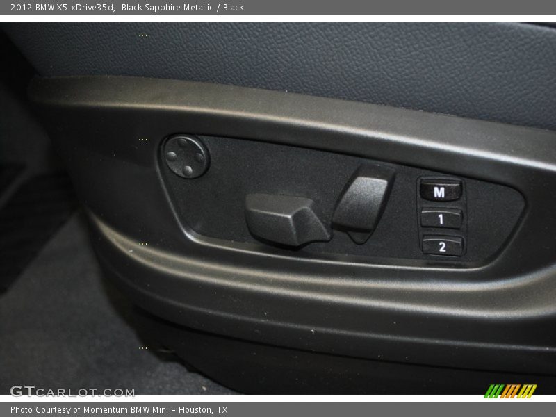 Black Sapphire Metallic / Black 2012 BMW X5 xDrive35d