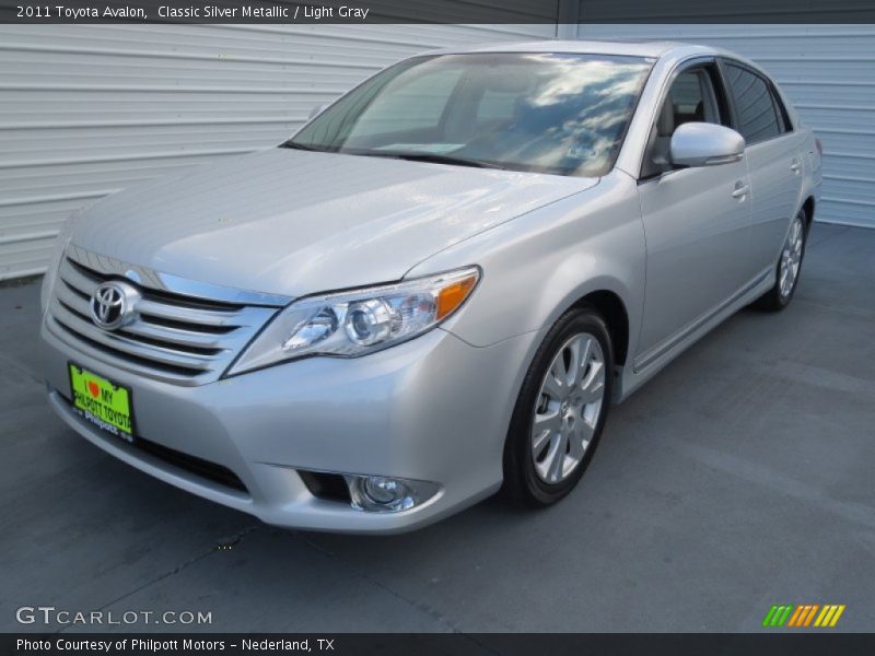 Classic Silver Metallic / Light Gray 2011 Toyota Avalon