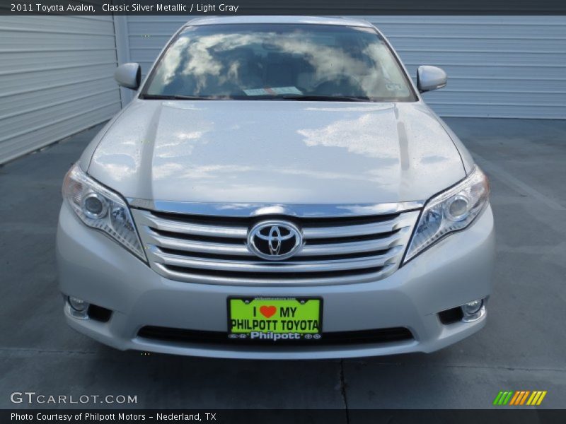 Classic Silver Metallic / Light Gray 2011 Toyota Avalon