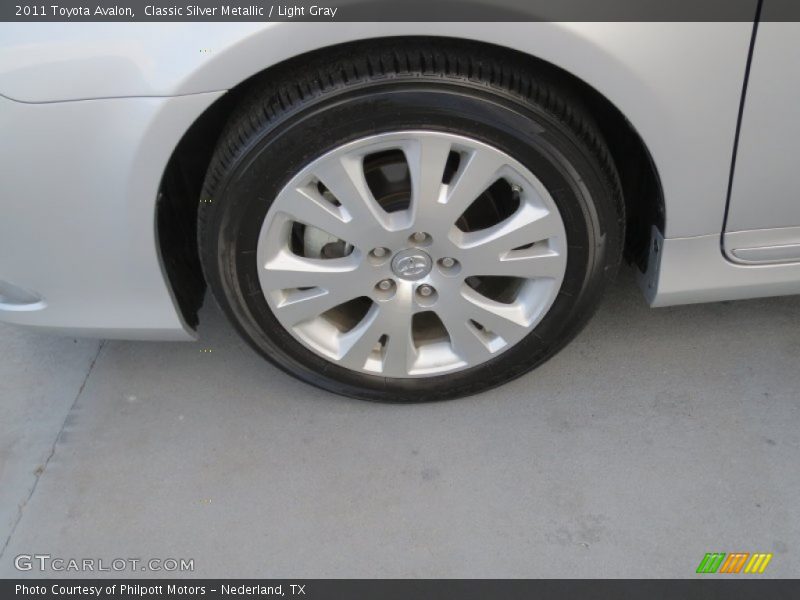 Classic Silver Metallic / Light Gray 2011 Toyota Avalon