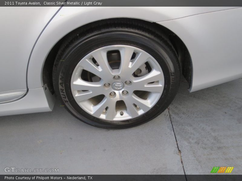 Classic Silver Metallic / Light Gray 2011 Toyota Avalon