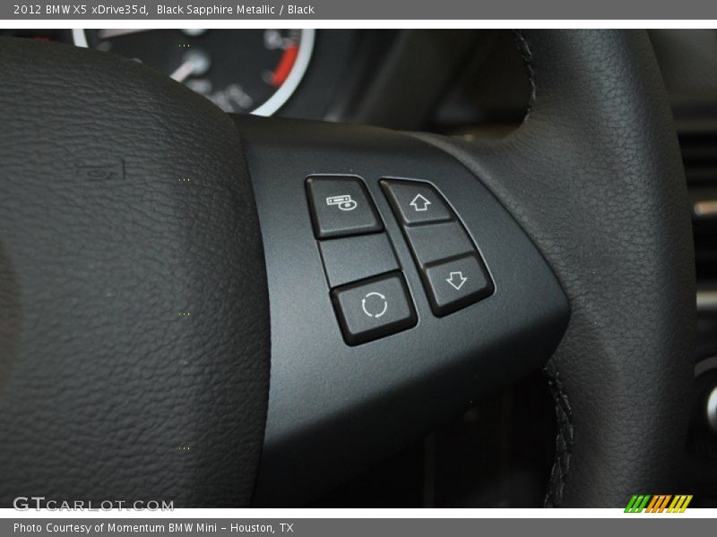 Black Sapphire Metallic / Black 2012 BMW X5 xDrive35d