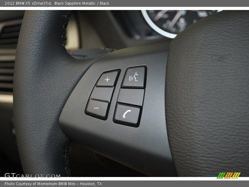 Black Sapphire Metallic / Black 2012 BMW X5 xDrive35d