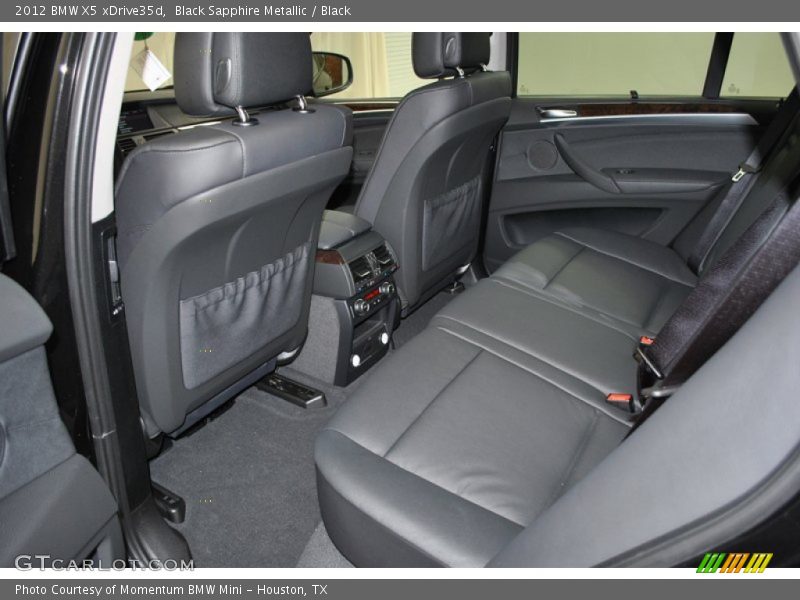 Black Sapphire Metallic / Black 2012 BMW X5 xDrive35d