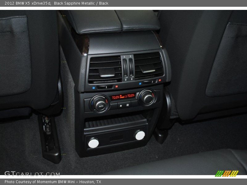 Black Sapphire Metallic / Black 2012 BMW X5 xDrive35d