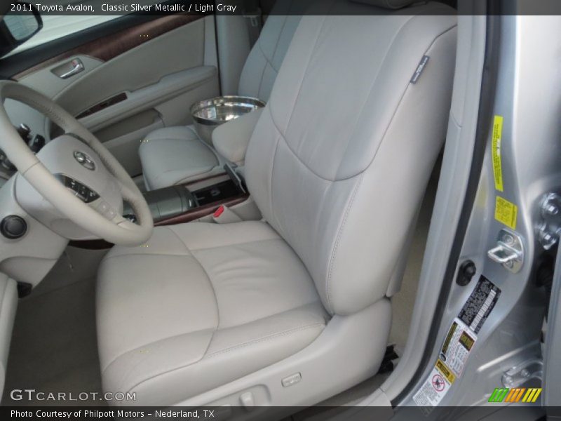 Classic Silver Metallic / Light Gray 2011 Toyota Avalon