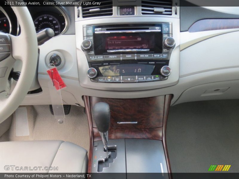 Classic Silver Metallic / Light Gray 2011 Toyota Avalon